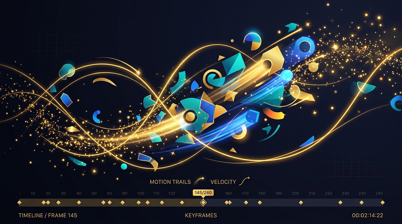 2D motion graphics